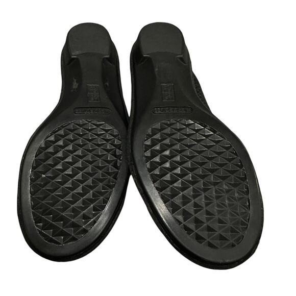 Aerosol awestruck-soft pebble leather black driving shoes size 5.5 flats - Picture 3 of 10